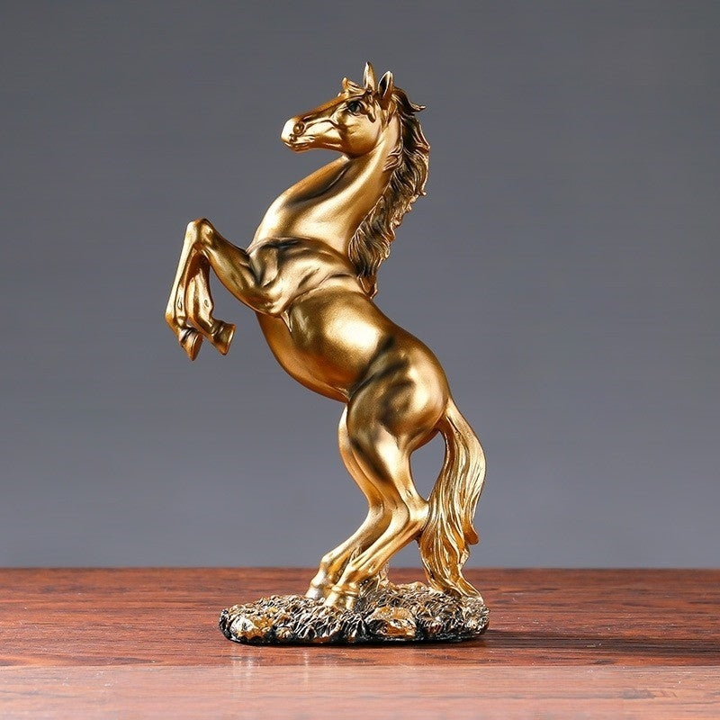 horse figure gold